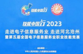 祝賀！第五屆全國(guó)電子信息服務(wù)業(yè)職業(yè)技能競(jìng)賽圓滿成功